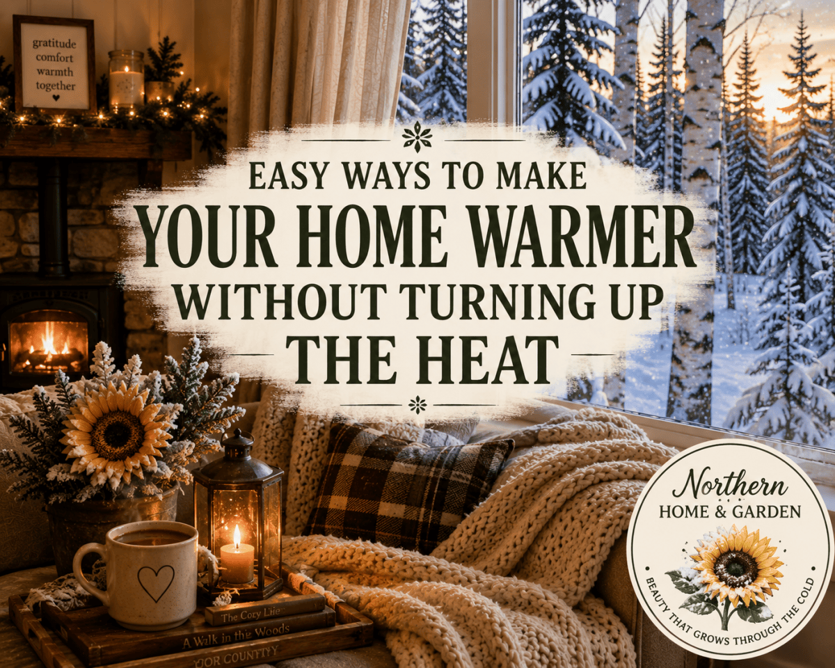 Easy Ways to Make Your Home Warmer Without Turning Up the&nbsp;Heat